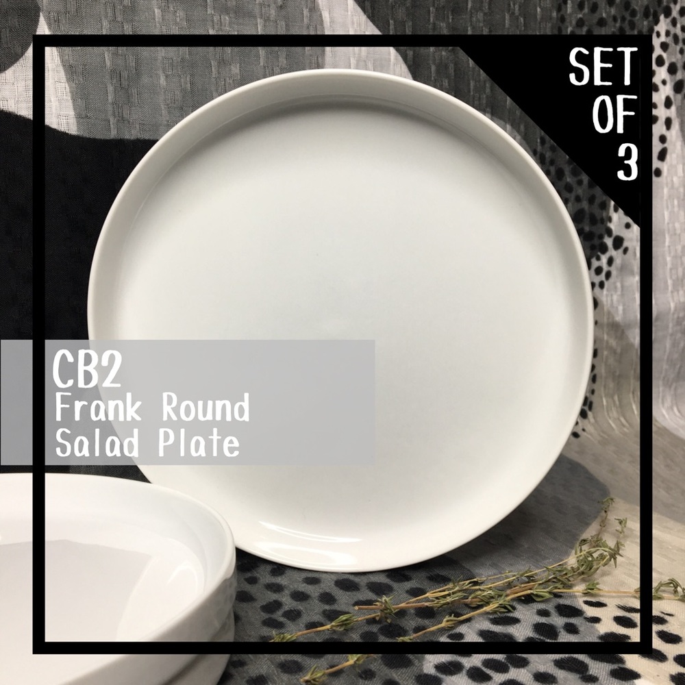CB2 • Frank Salad Plates (Set of 3)